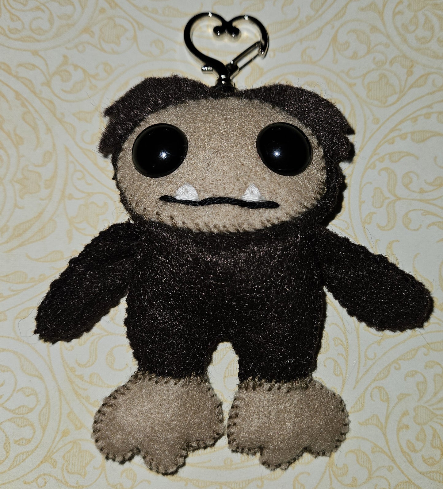 BigFoot Felt Keychain