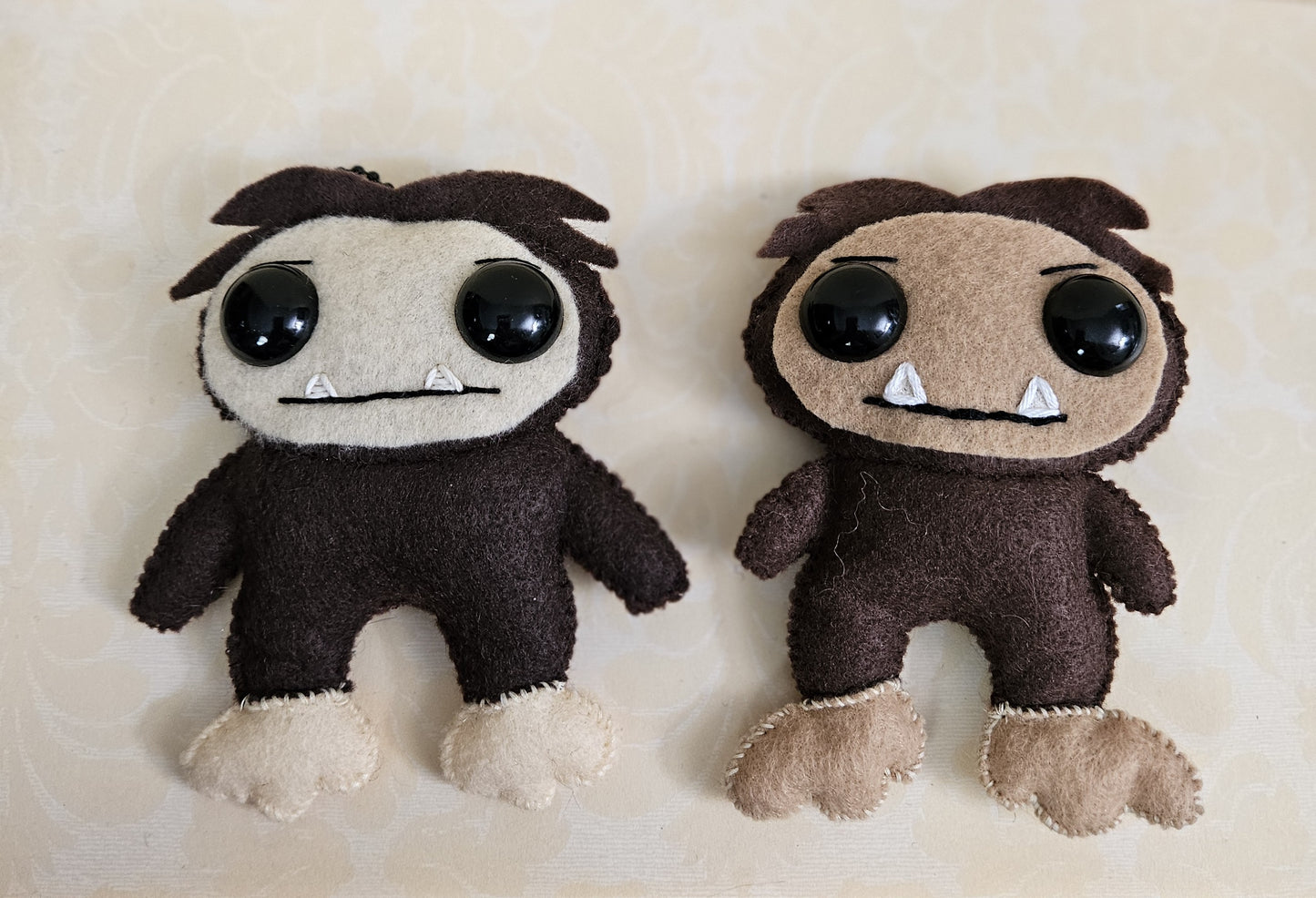 BigFoot Felt Keychain